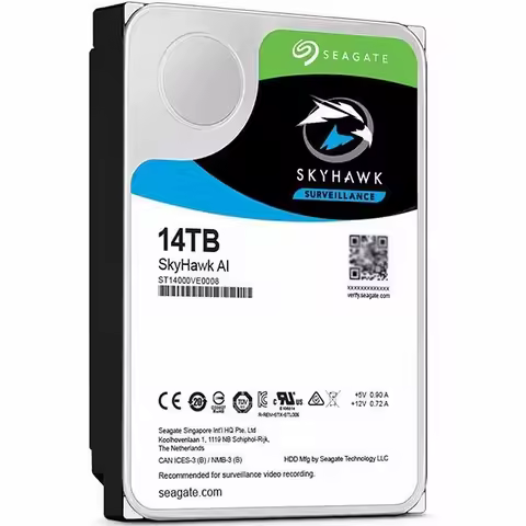FOR Seagate 16TB 14TB 10TB 8TB 6TB 4TB 2TB SKyHawk 3.5" SATA3 NAS Hard Drive 6GB/s 7200RPM 5900RPM 5
