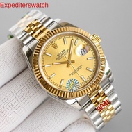 Rolex date just jam tangan Lelaki Automatik men's automatic watch 36mm diameter 