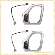 [LzdxxmyfeMY] Gearshift Bezel with Harness 5yd27LS5AA Direct Replacement Parts 68413957AA