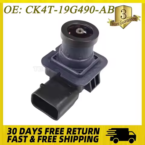 NEW CK4T-19G490-AB Car HD Rear View Reversing Parking Backup Camera For 2015-2019 Ford Transit 150 2