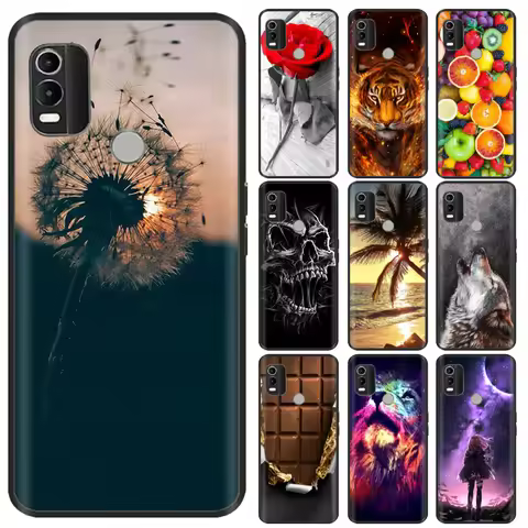For Nokia C21 Plus Case Soft Silicone TPU Cover For Nokia C21 Fundas Capa For Nokia C21 Plus Phone C