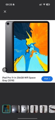 iPad Pro 11-inch 256GB WiFi Space Gray (2018)