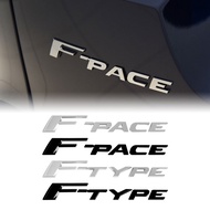 1Pcs 3D ABS E-pace F-Pace Letter Car logo F-type F Pace Rear Trunk Emblem Badge Tailgate Stickers Ca