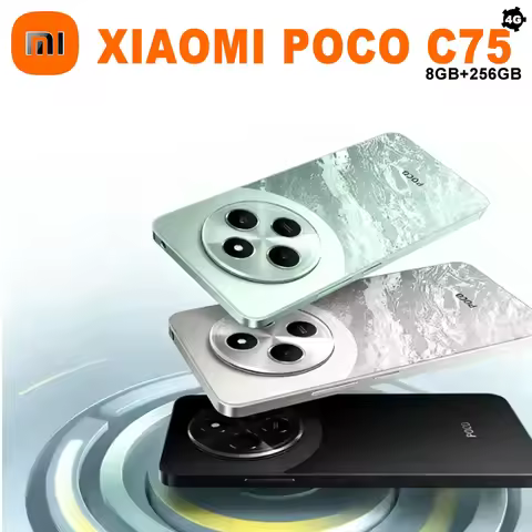 XIAOMI POCO C75 6.74-inch Helio G81-Ultra 8G/256GB ram and storage 5000mAh front 13 million pixel se