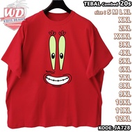 TN KRAB T-SHIRT BIG SIZE CODE JA728 JUMBO 2XL 3XL 4XL 5XL 6XL 7XL 8XL 9XL 10XL 11XL 12XL
