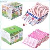 VAT1 100Pcs Adhesive Round Band Aid Wound Plaster First-Aid Circle Ring Bandage 22mm