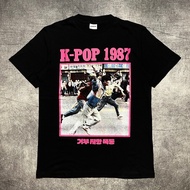 GRIMLOC Tshirt - K POP 1987 Cotton combad 24s Unisex