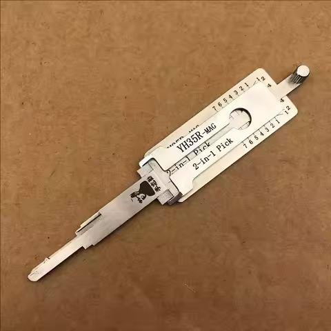 Original YH35R-MAG LISHI 2in1 For YAMAHA Motorcycle Decoder Car Door Open tool Lock Pcik tool Locksm