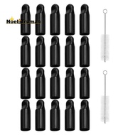 22 Pieces Draft Beer Tap Cover Beer Tap Cleaning Brush 20 Pieces Beer Faucet Keg Caps Rubber Tap Soo