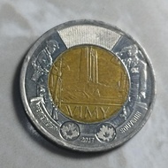 Bimetal Canada 2 Dollar Commemorative (T933)