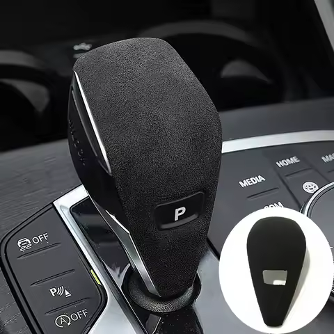 Suede Car Gear Shift Knob Handle Cover for BMW 2 3 4 Z4 Series G20 G21 X3 G01 X4 G02 G29 G22 G23 F40