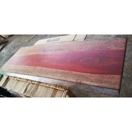 2"(T) x 16"(W) x 10'Feet (L)Rengas Live Edge Slab Hard Wood