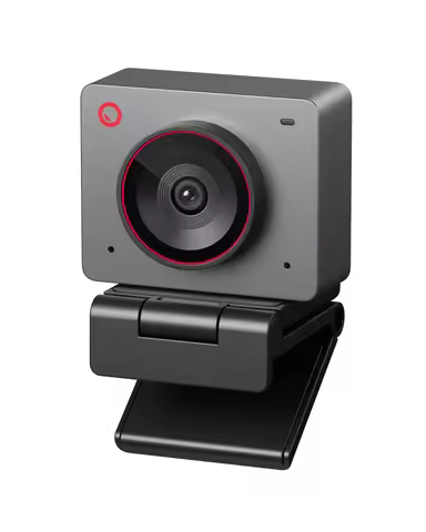OBSBOT Meet 2-4K Webcam for PC with 1/2" Sensor, AI Framing & Autofocus, Beauty Mode, Lightweight, H
