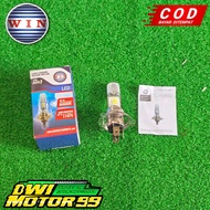 H4 HALOGEN LED HEADLIGHT BULB WIN VIXION SCOOPY BISON BRAND WIN BRANDOriginal