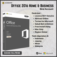 Microsoft Office 2016 Home & Business Mac – Bind Account | Digital License Key Original Microsoft Li