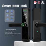 Wifi Smart Digital Door Lock Indoor Wooden Door Fingerprint Lock Apartment Home Door Smart Electronic Lock