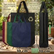 30x10x40 Spunbond Handle Box Bag Thick Hajatan Box Goodie Bag, 30x10x40 Box Spunbond Bag Goodie Bag 
