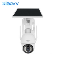 Xiaovv กล้องวงจรปิด P15S ไร้สายพลังงานแสงอาทิตย์ PTZ 4G ไร้สาย2K (3MP) Ultra HDมองเห็นตอนกลางคืนIP65