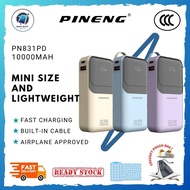 [CCC Certified] PINENG PN 831PD 10000mAh Pocket Size Powerbank - 1 Year Warranty