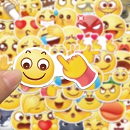 200贴抖音emoji表情包贴纸可爱卡通搞笑搞怪手机壳笔记本防水贴纸200 posts of Tiktok emoji facial expression package20250502