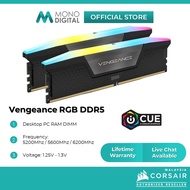 Corsair Vengeance RGB DDR5 7200Mhz/6200Mhz6000Mhz/5600Mhz/5200Mhz DIMM Desktop PC Dual Kit RAM Memor