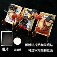 One piece action figures 3 Brothers 3D Photo Frame Luffy Ace Sabo 3 in 1set <Ready Stock> 海贼王 相框 路飞 