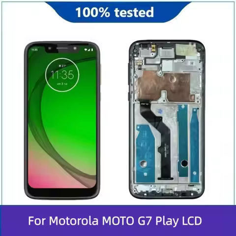 For Motorola Moto G7 Play LCD Display Touch Screen Digitizer Assembly For Moto G7 PlayXT1952-4, XT19