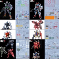 EVO Water Slide Decal HG 1/144 GQuuuuuuX Series Water Sticker Sayla's Light-type Guncannon Bocata's 