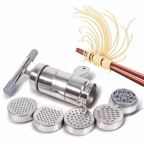 Household Manual Noodle Maker Stainless Steel Fresh Pasta Machine Small Noodle Press Pasta Roller Ma