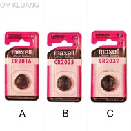 Maxell Lithium Coin Battery (CR2016)/(CR2025)/(CR2032)