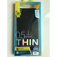 Soft Jelly Metal J-Case Thin TPU 0.5mm for Huawei P8
