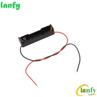 LANFY Battery Box Black DIY  Cases for AAA Battery Storage Box 1 2 3 4 Slot Battery Holder
