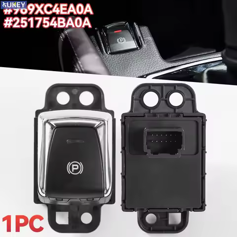 Car Electronic Handbrake Button Switch Parking Brake Control Switch For Nissan X-Trail T32 Qashqai 2