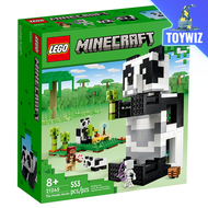 LEGO Minecraft 21245 The Panda Haven (553 Pieces)