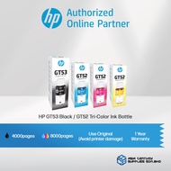 HP GT53XL / GT53 / GT52 Original Ink Bottle (Black/Cyan/Magenta/Yellow)