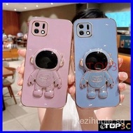 OPPO A16K A55 A54 A5S F9 A7 A12 A15 A15S A76 A96 A95 A74 A16 stronaut mobile phone holder protective case YHY 5NMS