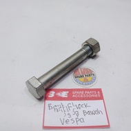 [3E Parts & Acc] Vespa M9 X 60 Shock Bolts shockbreaker Bolts Rare Item