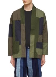 FDMTL PATCHWORK HAORI JACKET / KHAKI