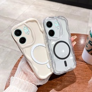 For Infinix Smart 9 Infinix Hot 50i Back Cover TPU Fashion Colorful Silicone Case Support Magnetic W