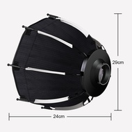 30cm Octagonal Softbox Mini Bowens Mount Quick Release Honeycomb Grid Softbox for ZU60 or M60 COB Fi