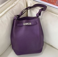 Hermes  so kelly 22海葵紫 銀扣