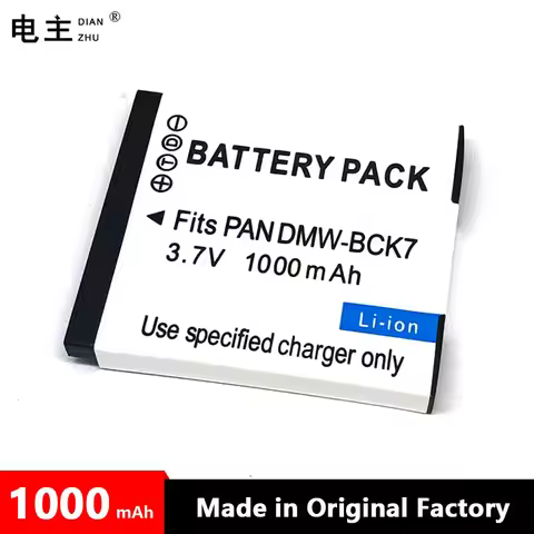 DMW-BCK7 BCK7E BCK7PP NCA-YN101G Battery charger for Panasonic Lumix DMC FP5 FP7 FH2 FH5 FH24 FH25 F