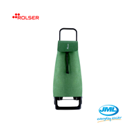 [JML Official] Rolser Shopping Trolley | Ergonomic Handle Waterproof Polyester Fiber Removable Bag Foldable Base