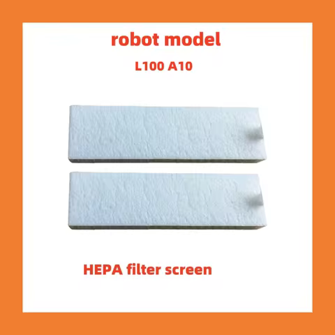 Robot HEPA filter accessories compatible with ILIFE L100 A10 vacuum cleaner