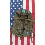 CTG Backpack Special Edition BVS 3 Zipper Green The Royal Thai Army