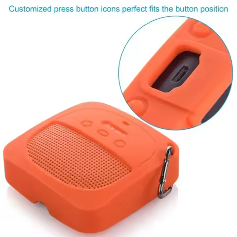 CJ for Bose SoundLink Micro Shockproof Soft Silicone Gel Cover Container Portable Protective Bluetoo