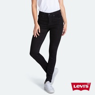Levis 女款 311中腰縮腹緊身牛仔褲 / 黑皮牌 / 黑色基本款 / 彈性布料 熱賣單品