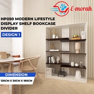 E-Morah HP050 Modern Lifestyle Display Shelf Bookcase Divider for Home Living Room Divider / Divider