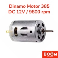 Dynamo Motor 385 DC 12V 3.6 Watt / 9800 rpm