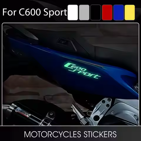 Motorcycle Glow Stickers Waterproof Decal for BMW C600 Sport Sticker C 600 Sport 2015 Accessories